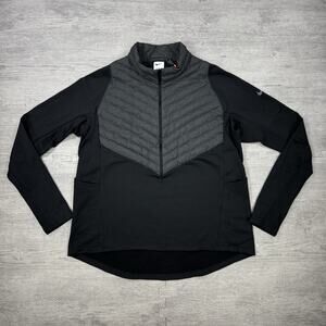 Nike Therma Fit Hybrid Running Jacket Women's XL Black Insulated Run Division